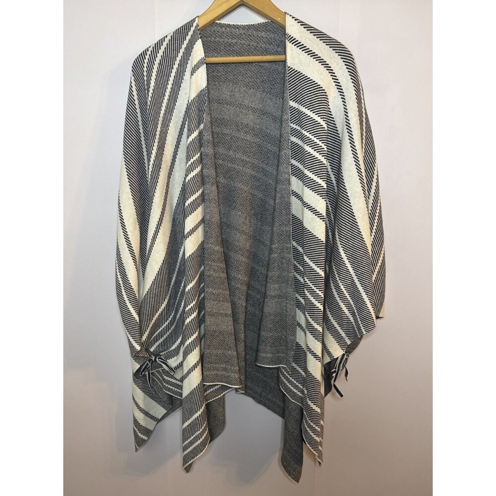 Talbots Womens Poncho Wrap Cape OS Classic Old‎ Money Capsule Wardrobe